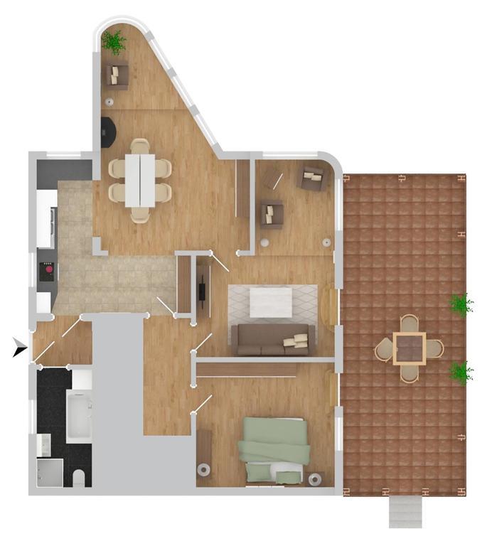 Appartement Willi Ohler Haus Worpswede